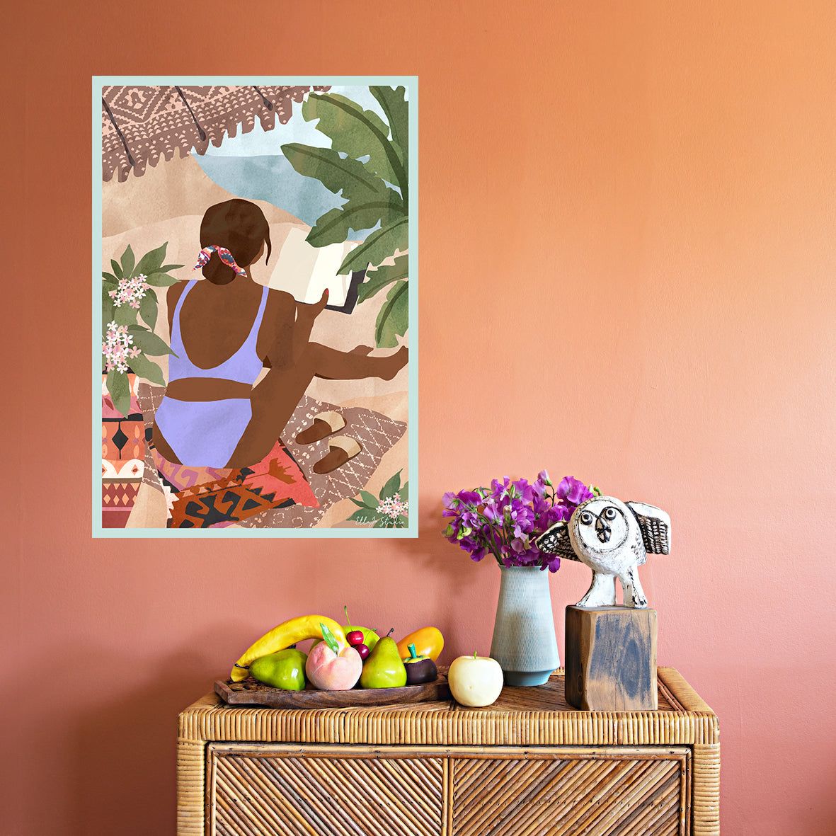 Summer Shade Removable Decal by Ella Blakey