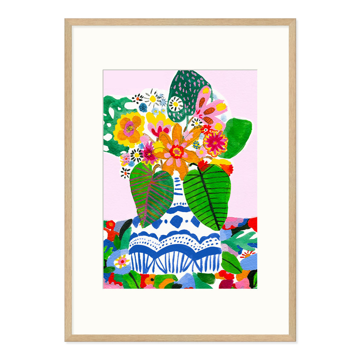 Wildflowers Art Print-Art Print-Gussy Dup