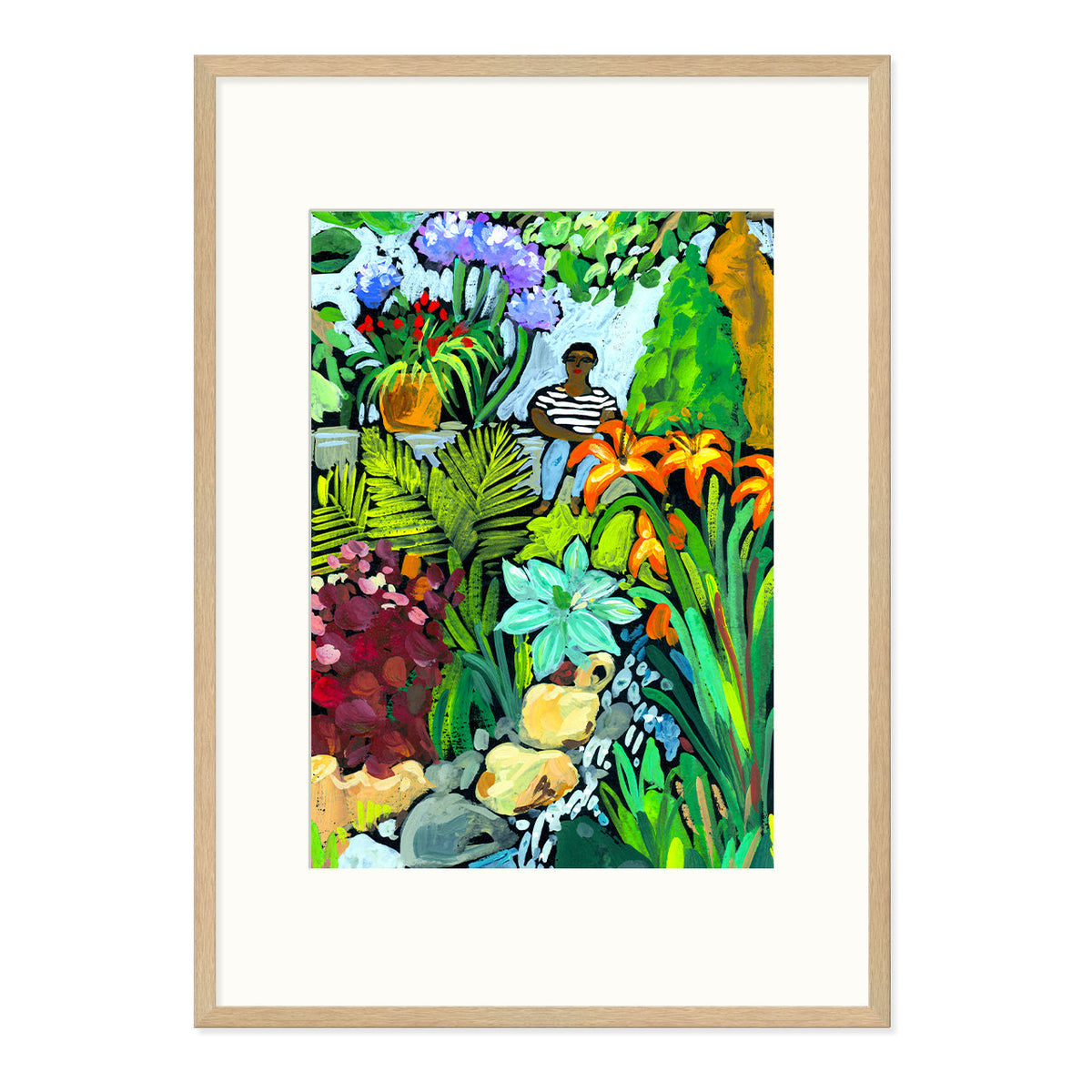 Day Out With Foliage Art Print-Art Print-Gussy Dup