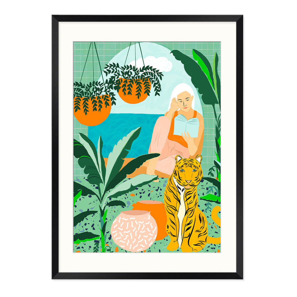 Tropical Vacay Art Print-Art Print-Gussy Dup