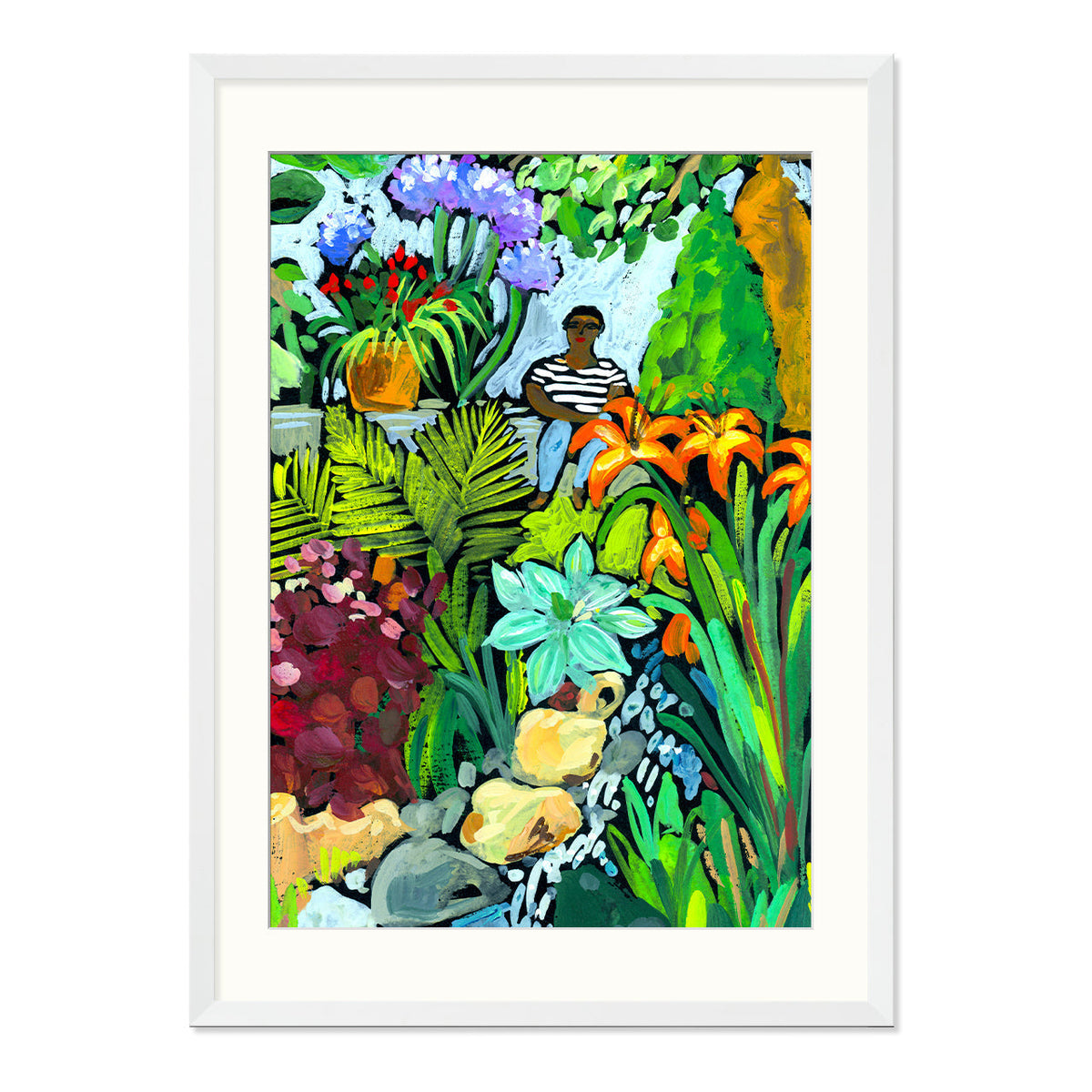 Day Out With Foliage Art Print-Art Print-Gussy Dup