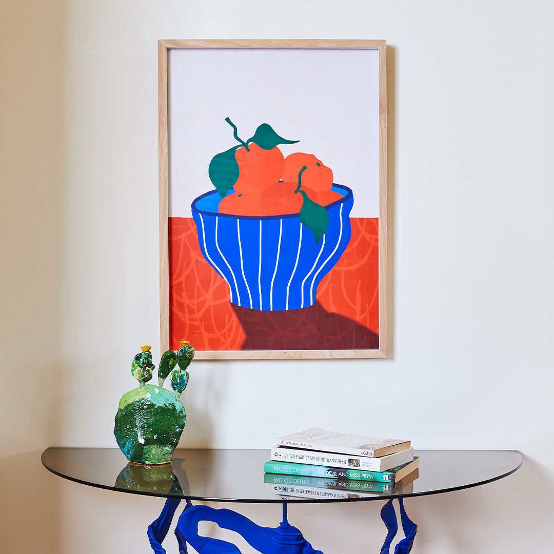 Fruit Bowl Art Print-Art Print-Gussy Dup