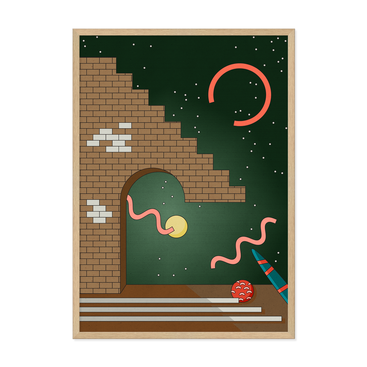 After Dark Art Print-Art Print-Gussy Dup