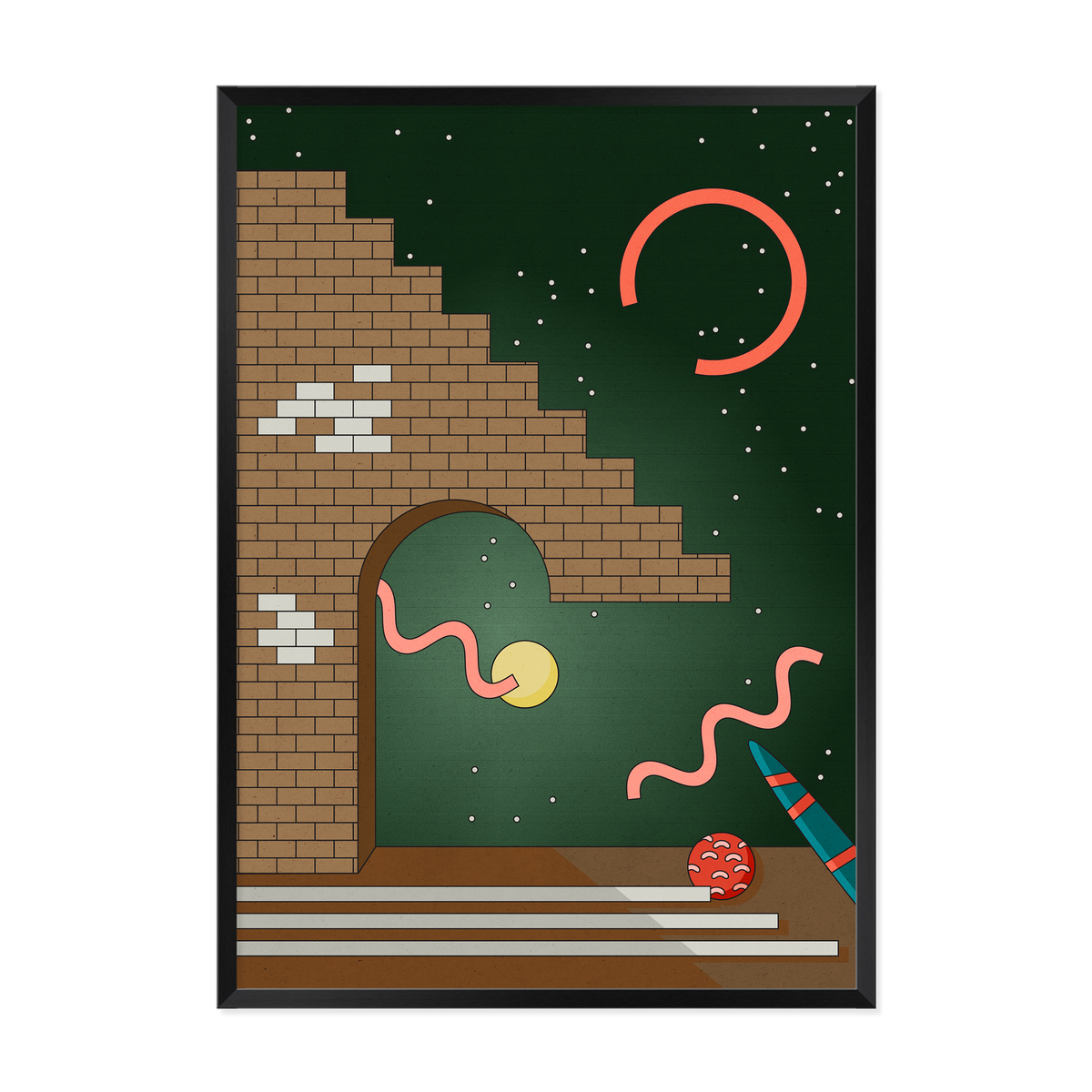 After Dark Art Print-Art Print-Gussy Dup