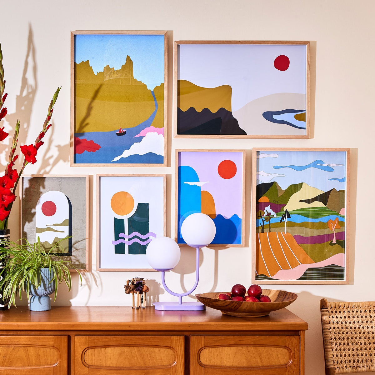 Amalfi Art Print-Art Print-Gussy Dup