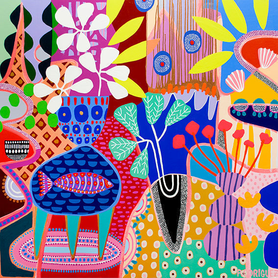 Bed and Breakfast Art Print-Art Print-Gussy Dup