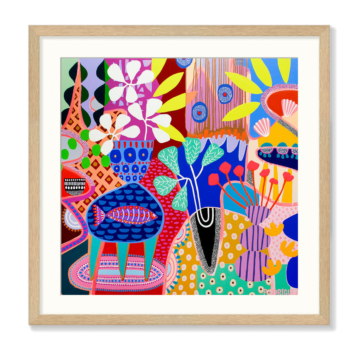 Bed and Breakfast Art Print-Art Print-Gussy Dup