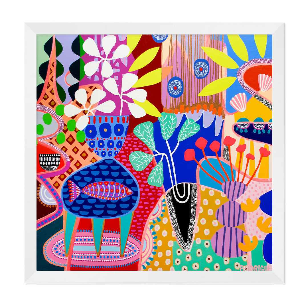 Bed and Breakfast Art Print-Art Print-Gussy Dup