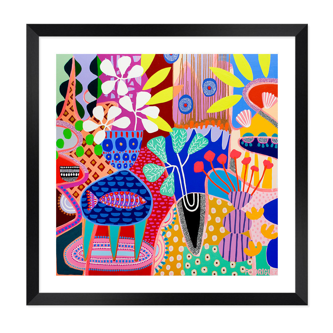 Bed and Breakfast Art Print-Art Print-Gussy Dup