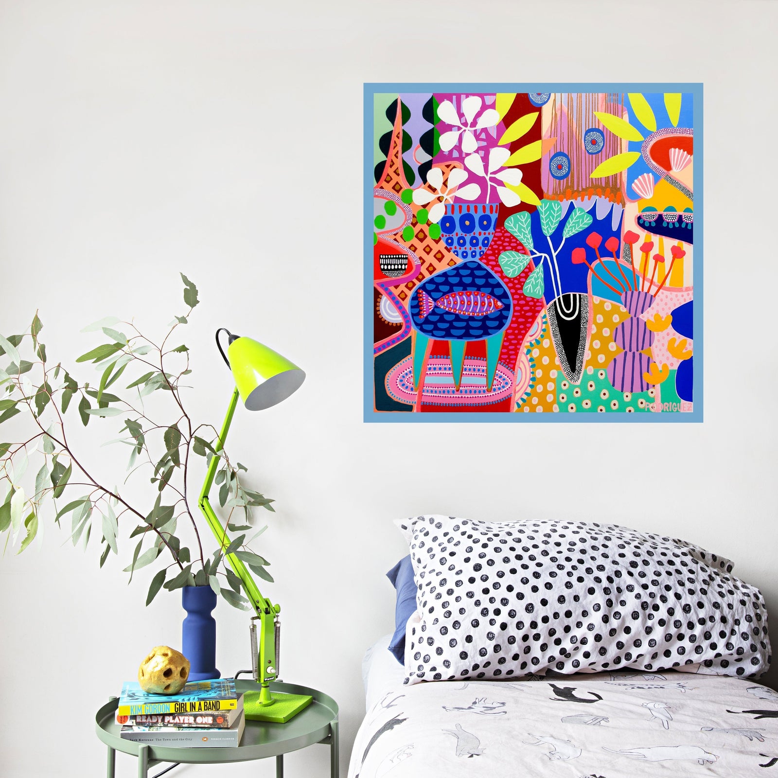 Bed and Breakfast Art Print-Art Print-Gussy Dup