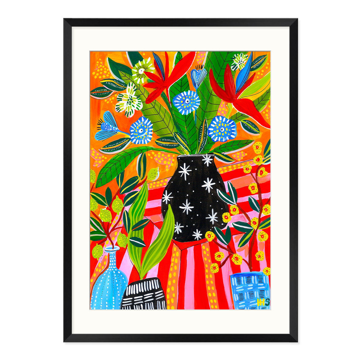 Bohemian Bouquet Art Print-Art Print-Gussy Dup