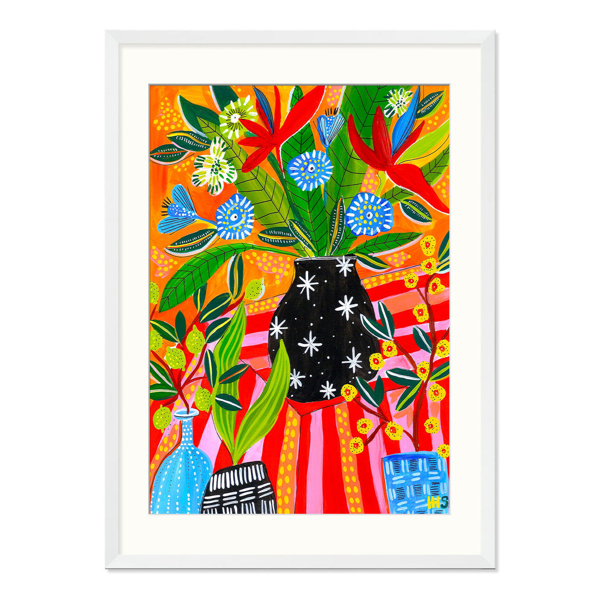 Bohemian Bouquet Art Print-Art Print-Gussy Dup