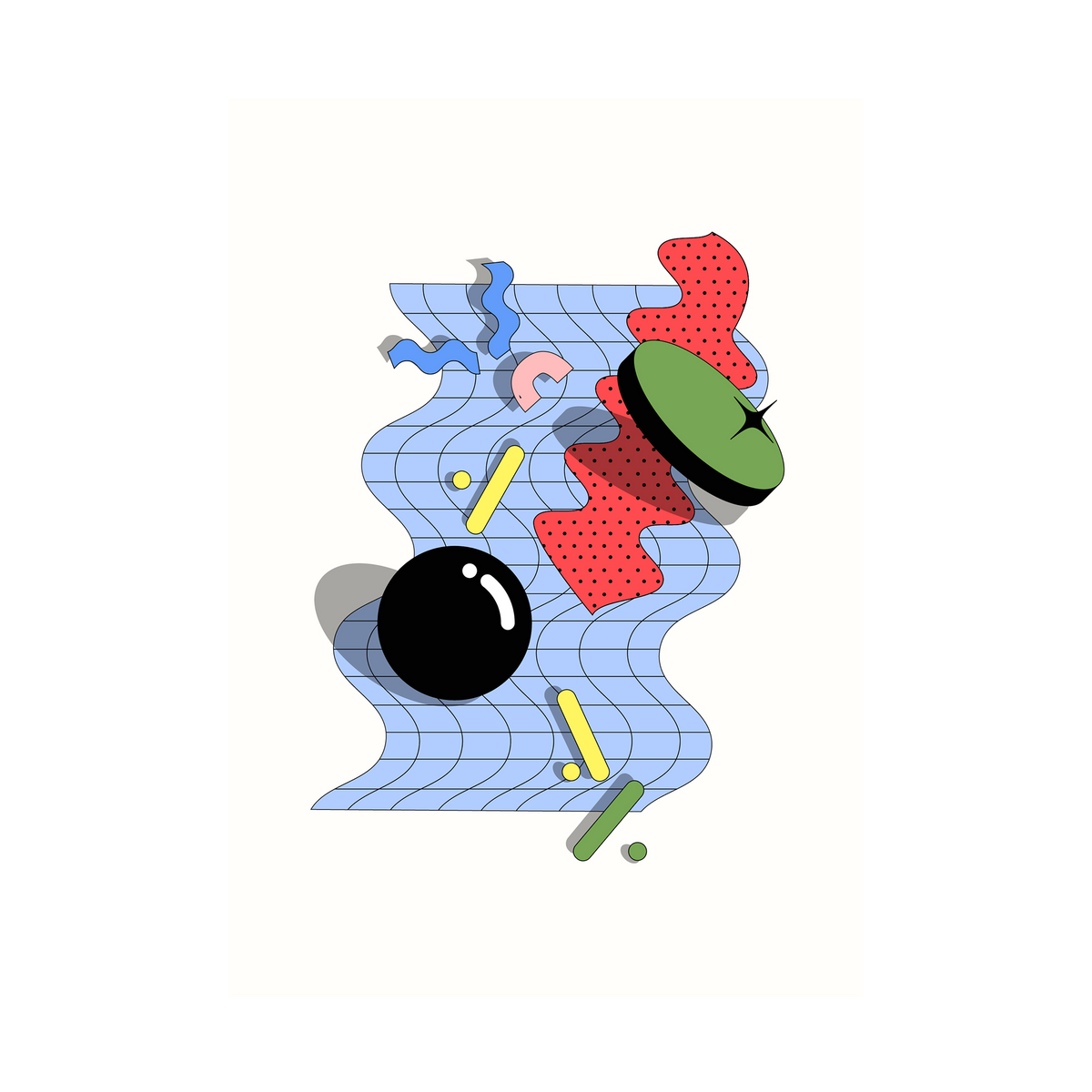 Boundless 1 Art Print-Art Print-Gussy Dup