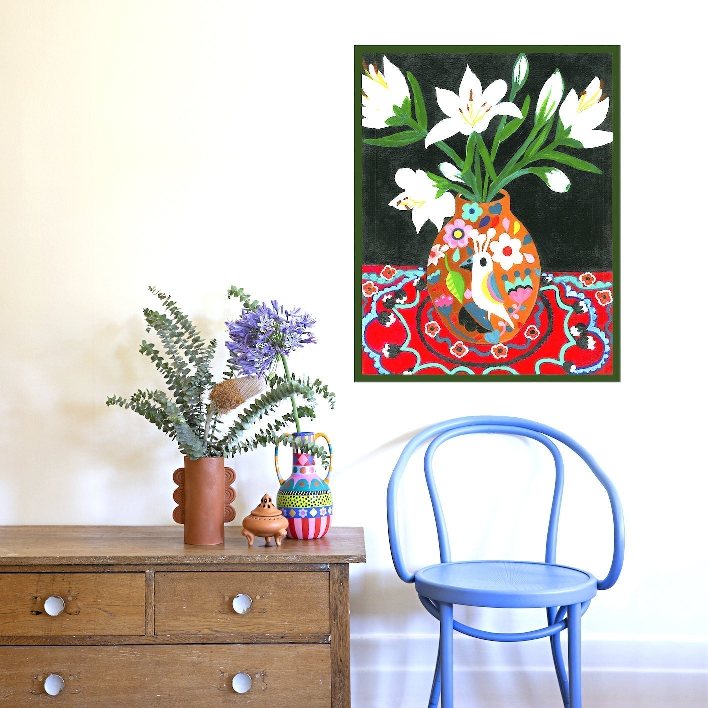 Call Me Colourful Art Print-Art Print-Gussy Dup