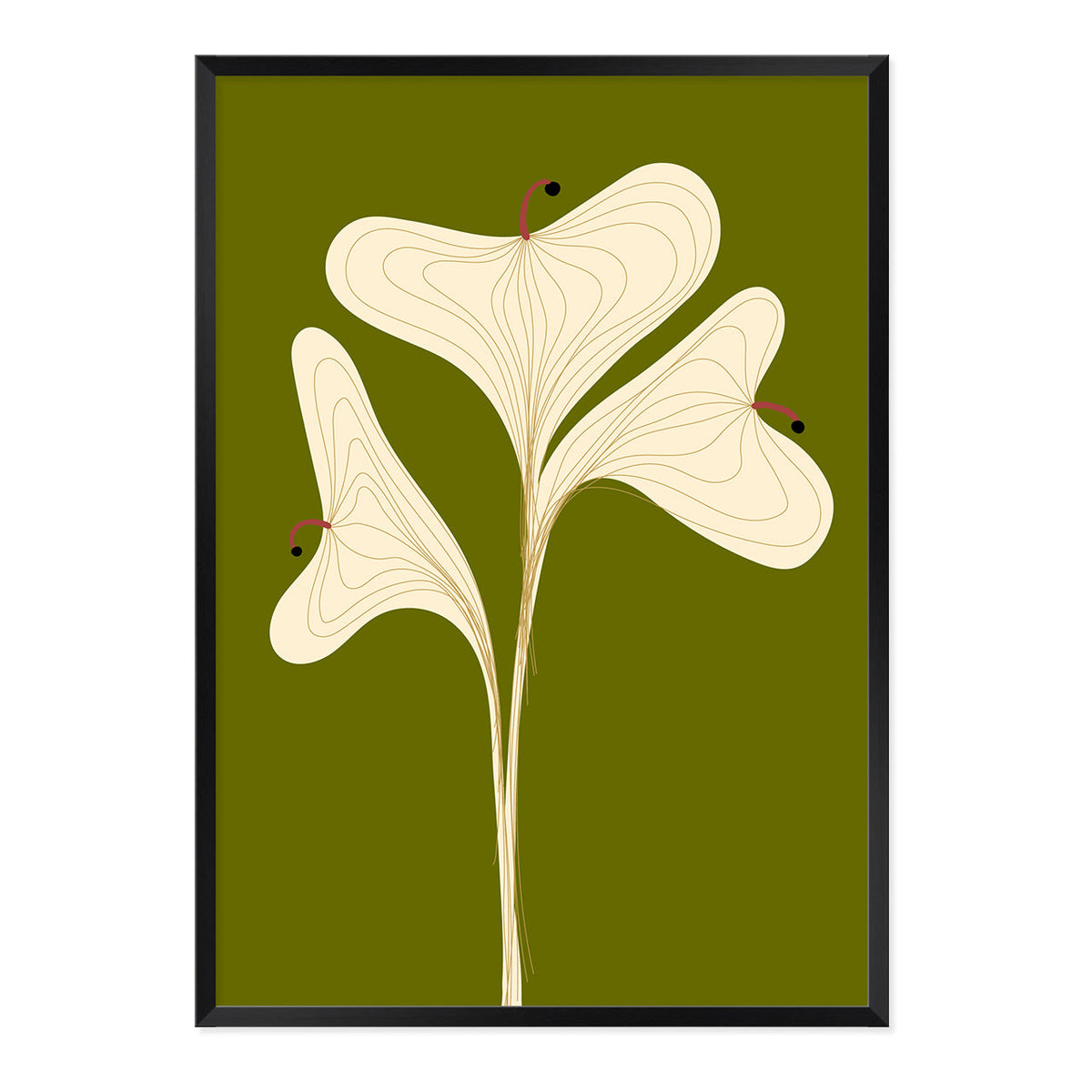 Calla Lily Art Print-Art Print-Gussy Dup