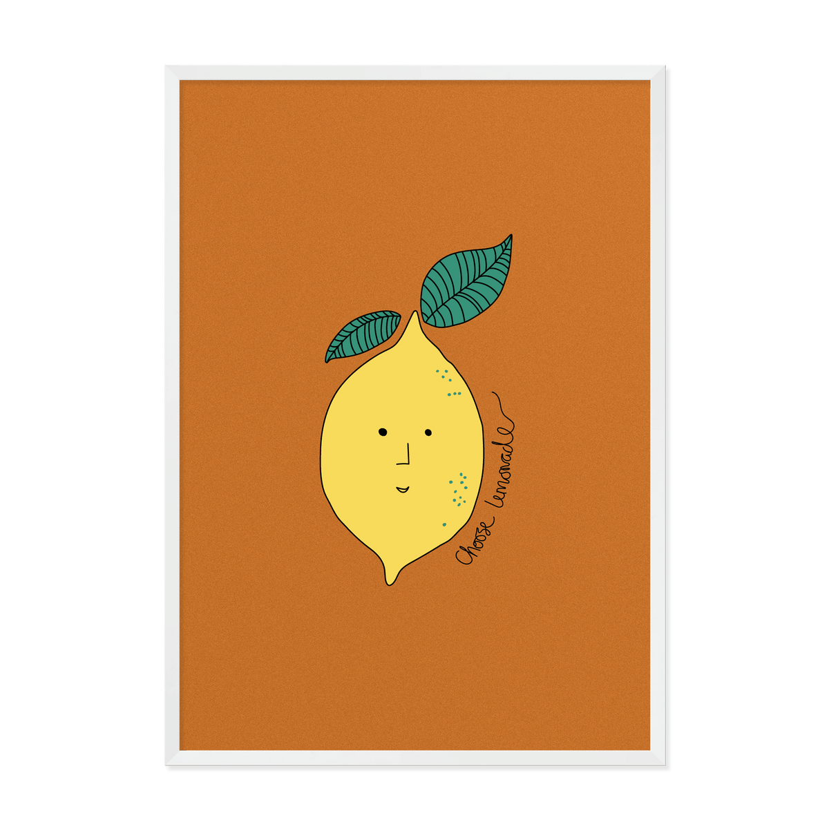 &#39;Choose Lemonade&#39; Art Print-Art Print-Gussy Dup