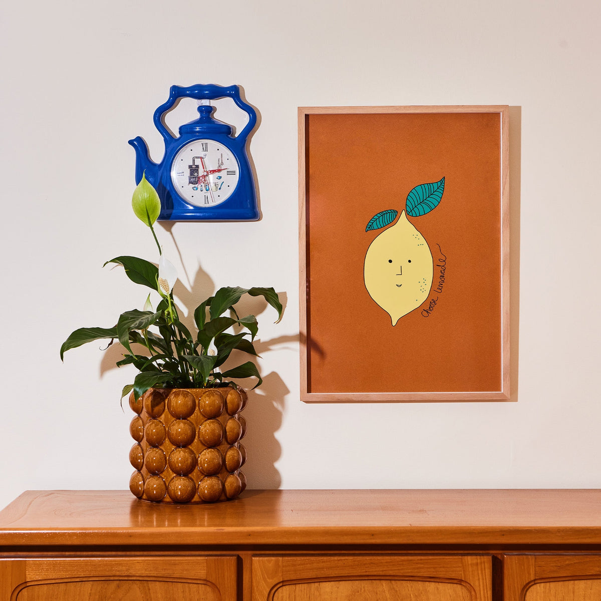 &#39;Choose Lemonade&#39; Art Print-Art Print-Gussy Dup