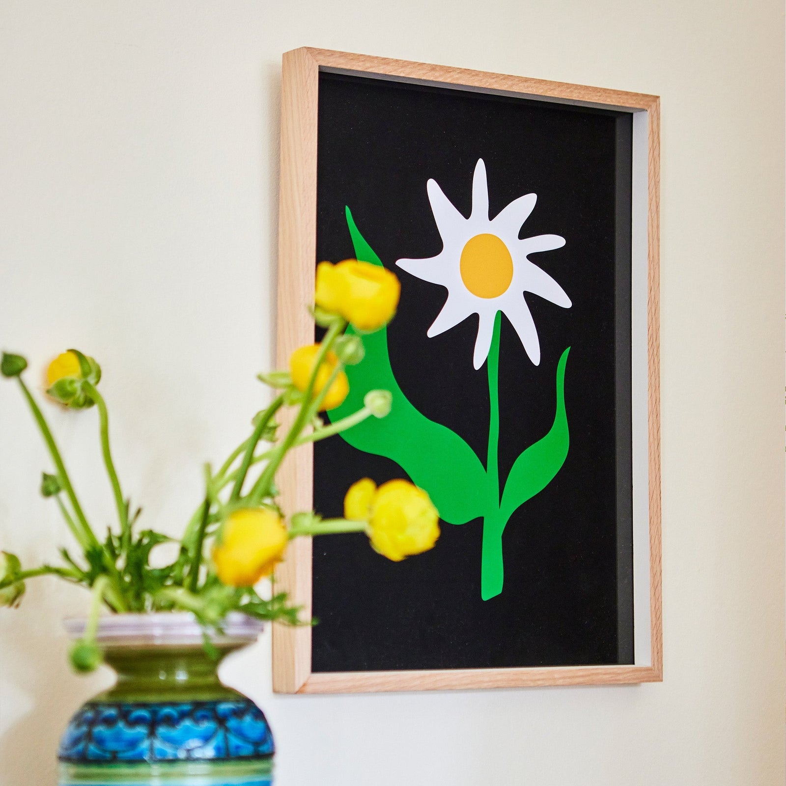 Daisy Art Print-Art Print-Gussy Dup