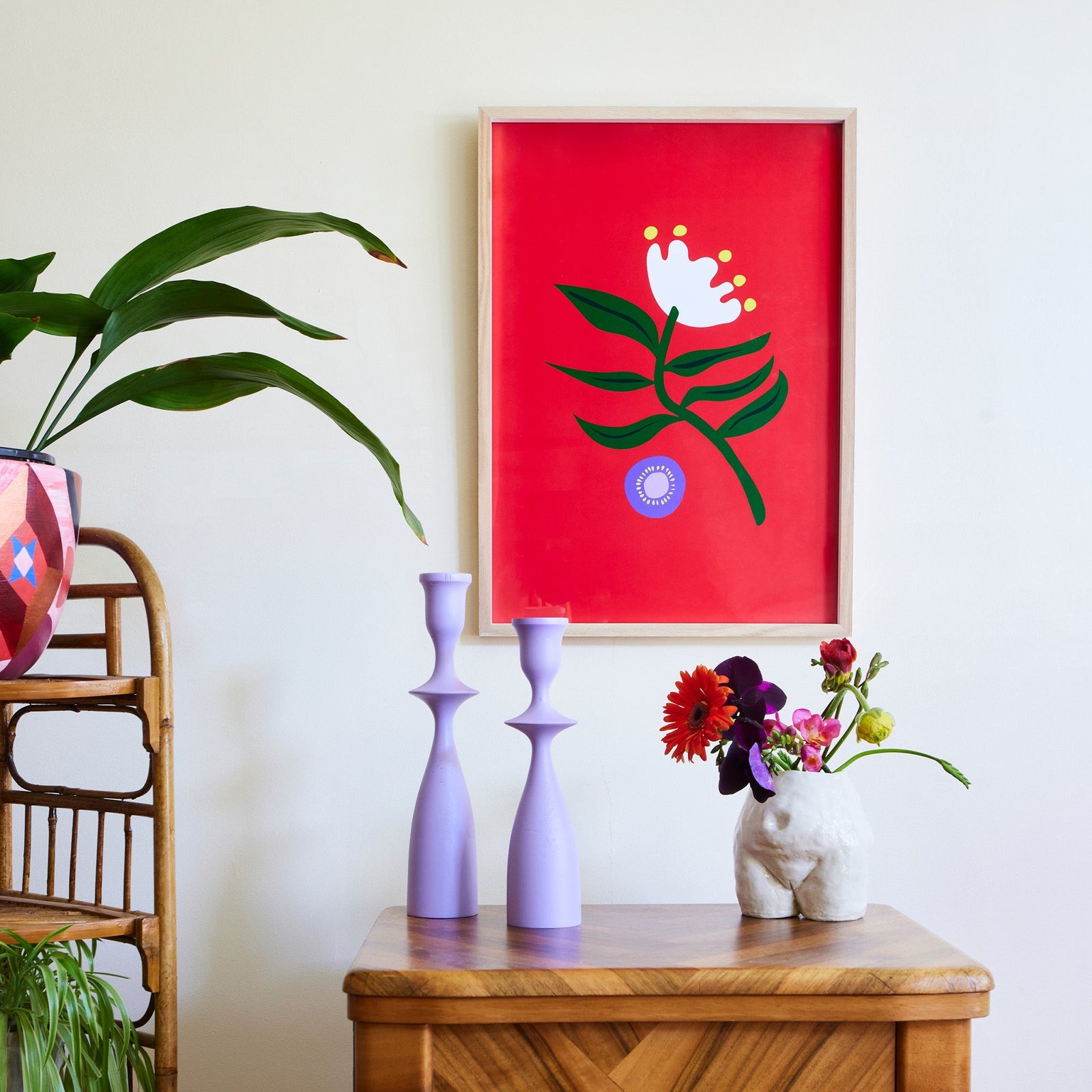 Dandelion Art Print-Art Print-Gussy Dup