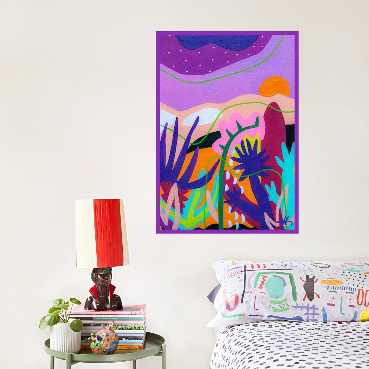 Dawn in the Desert Art Print-Art Print-Gussy Dup