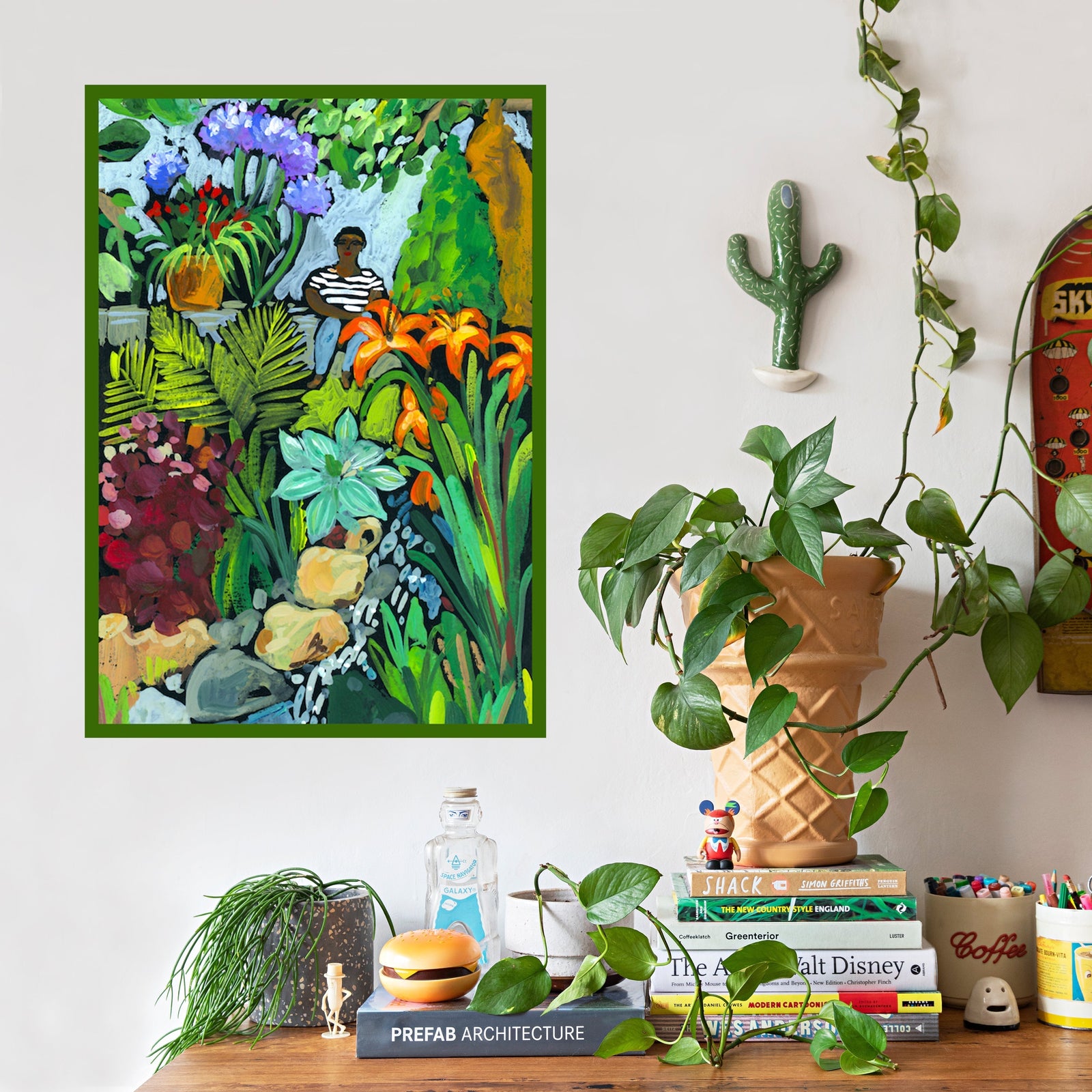 Day Out With Foliage Art Print-Art Print-Gussy Dup