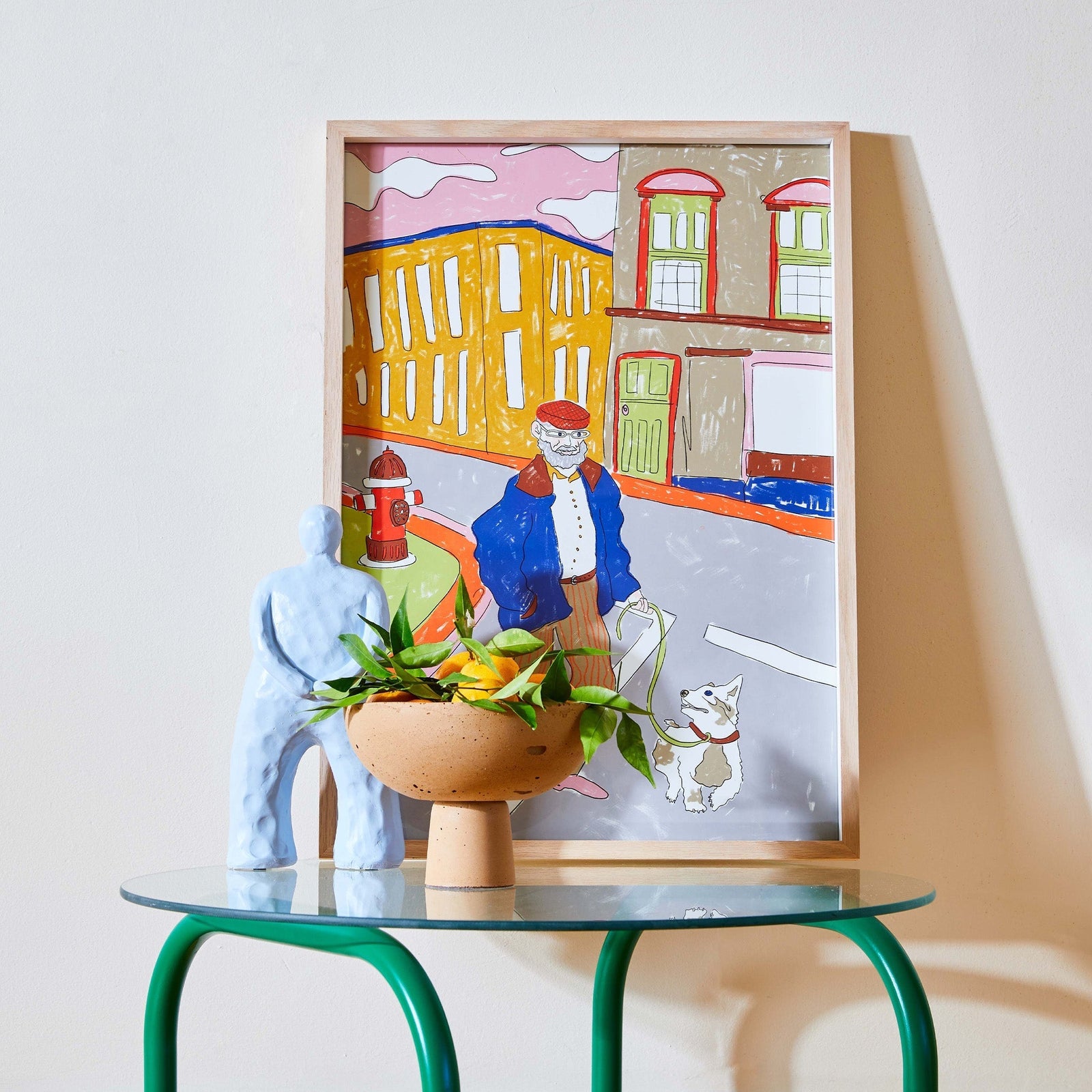 Evening Stroll Art Print-Art Print-Gussy Dup