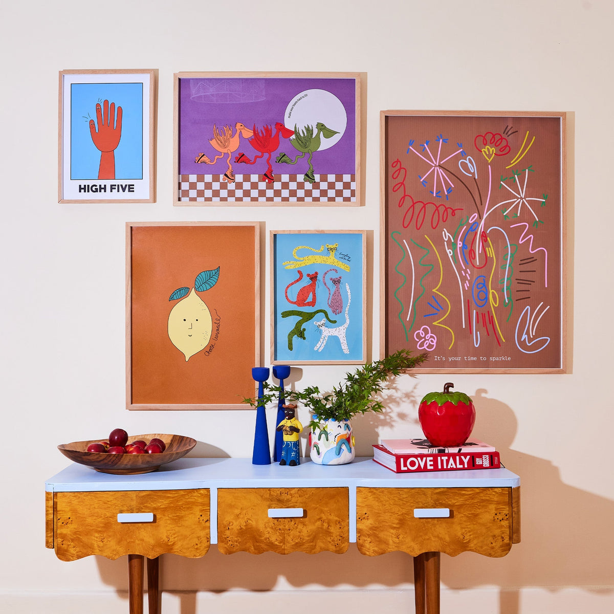 &#39;Everything Will Be Cool&#39; Art Print-Art Print-Gussy Dup