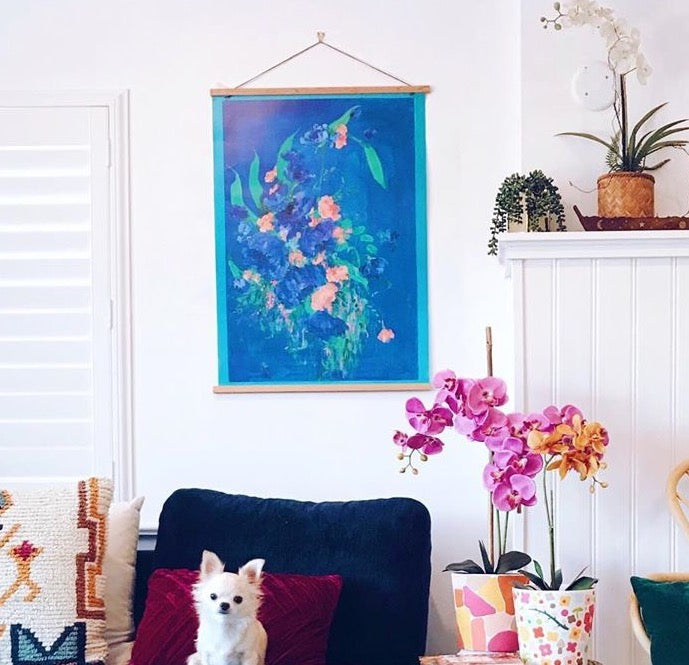 Flor Bonita Art Print-Art Print-Gussy Dup