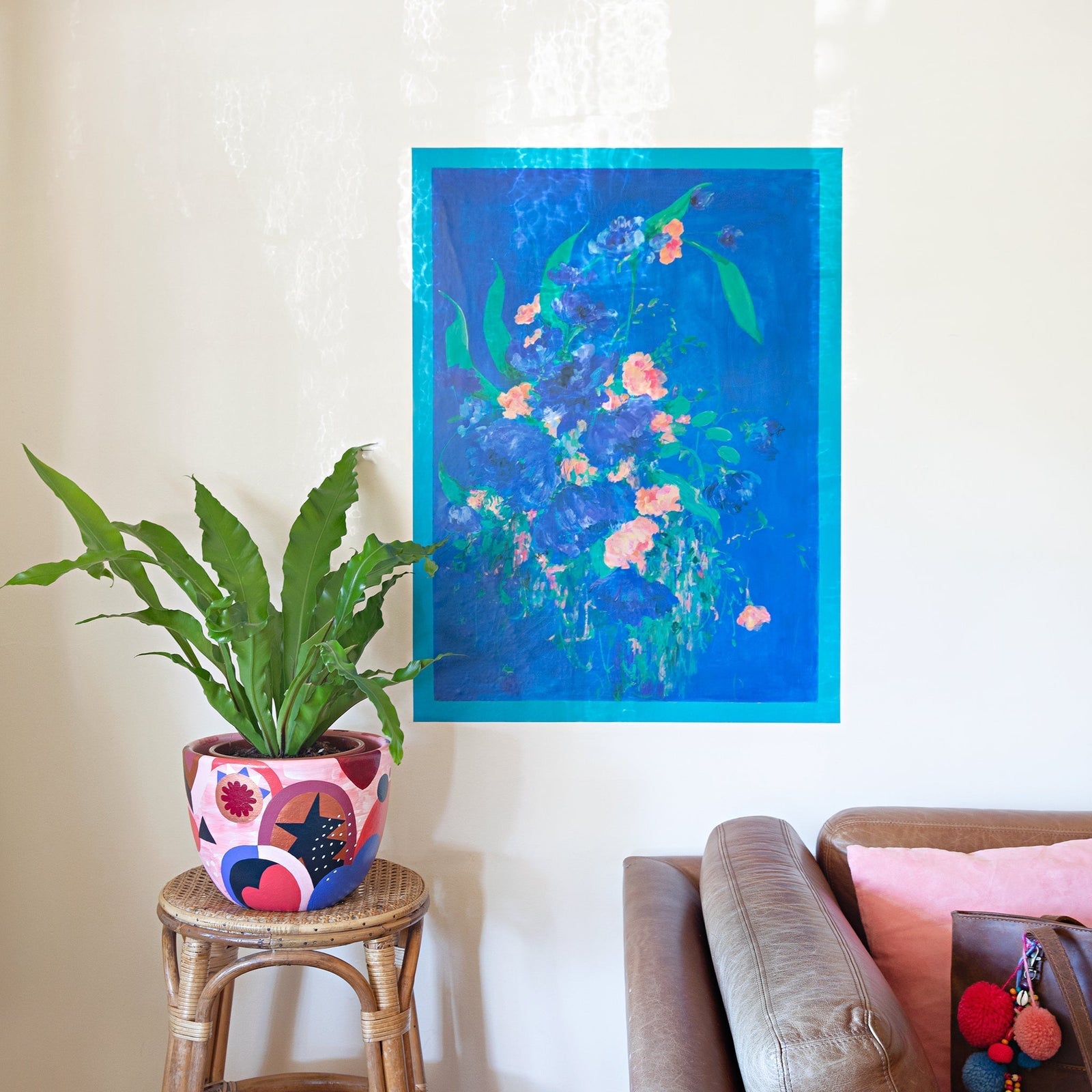 Flor Bonita Art Print-Art Print-Gussy Dup