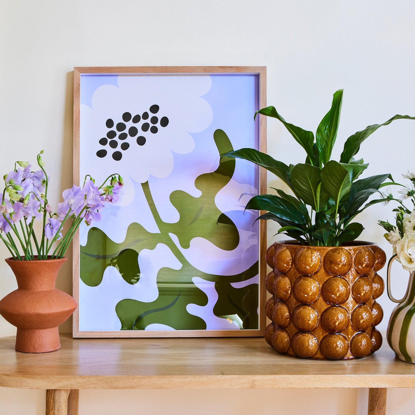 Geranium Art Print-Art Print-Gussy Dup