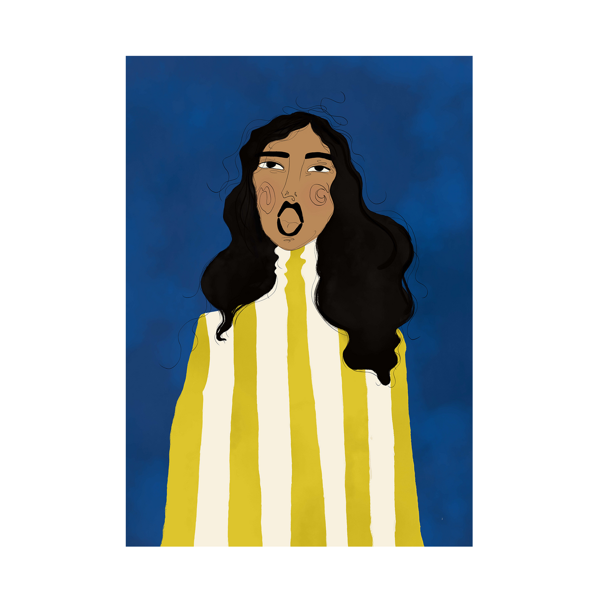 Giovanna Art Print-Art Print-Gussy Dup