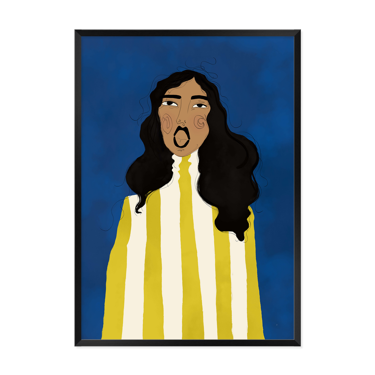 Giovanna Art Print-Art Print-Gussy Dup