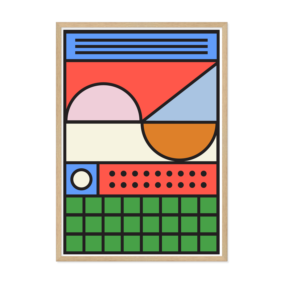 Graficle 1 Art Print-Art Print-Gussy Dup