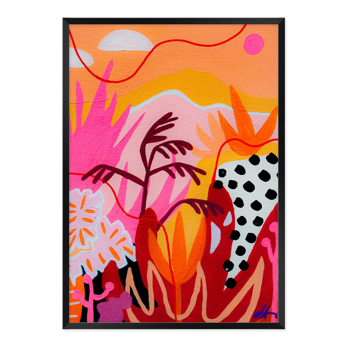 High Noon Art Print-Art Print-Gussy Dup