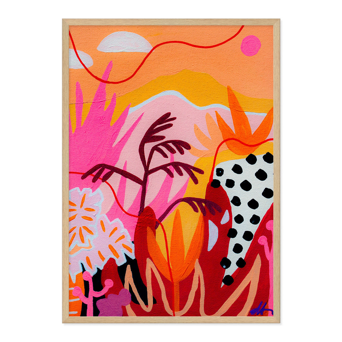 High Noon Art Print-Art Print-Gussy Dup