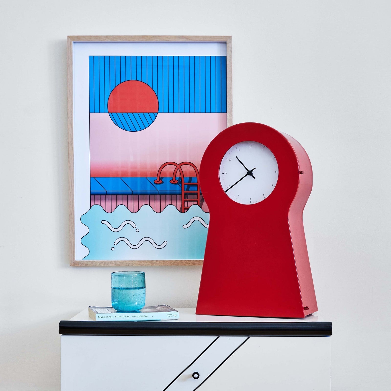 Hotel Motel Art Print-Art Print-Gussy Dup