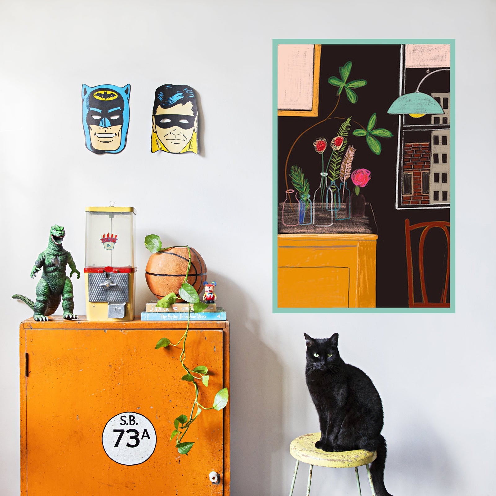 Jazz at Midnight Art Print-Art Print-Gussy Dup