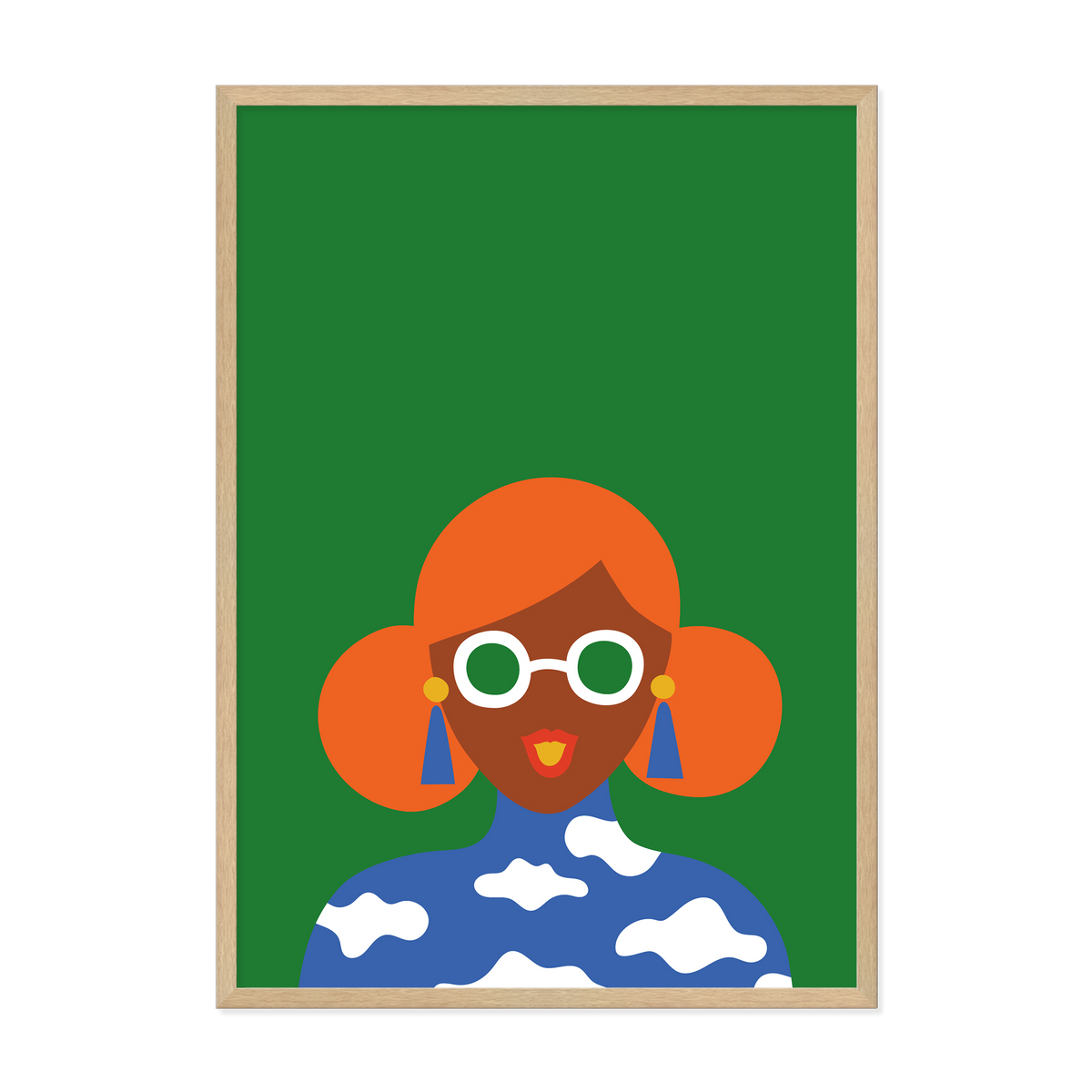 Juanita Art Print-Art Print-Gussy Dup