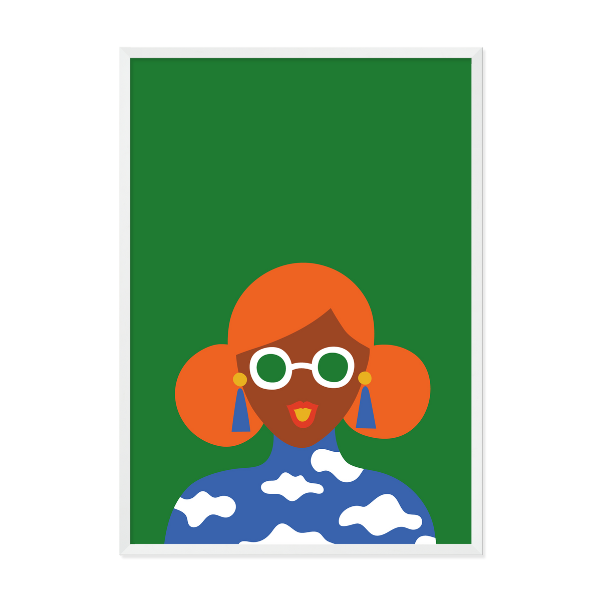 Juanita Art Print-Art Print-Gussy Dup