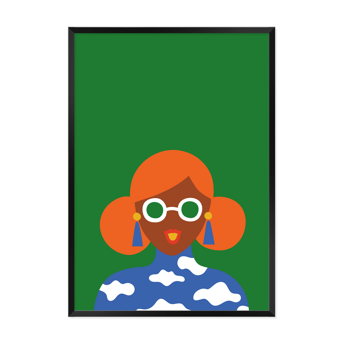 Juanita Art Print-Art Print-Gussy Dup