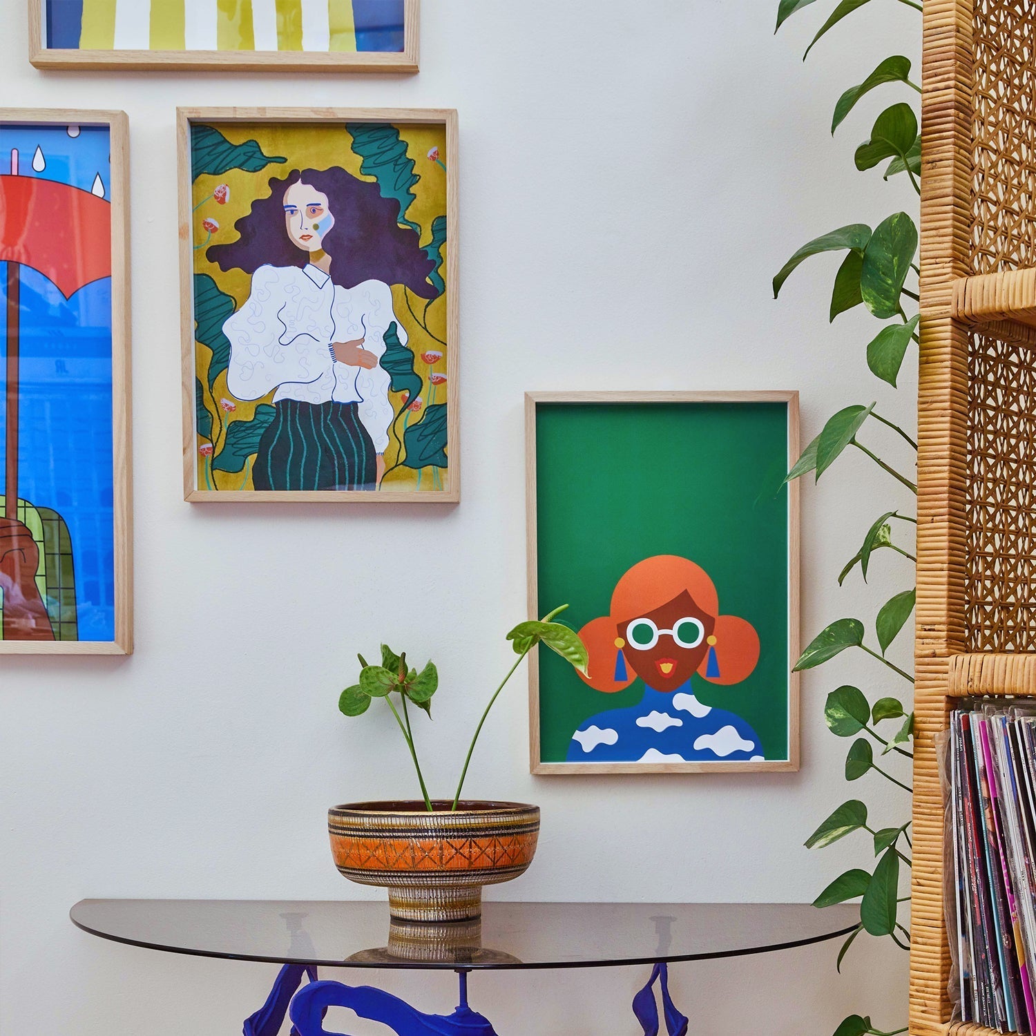 Juanita Art Print-Art Print-Gussy Dup