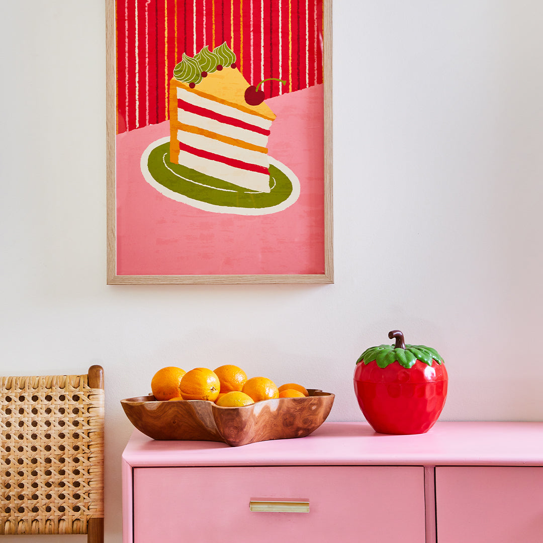 Just A Small Slice Art Print-Art Print-Gussy Dup