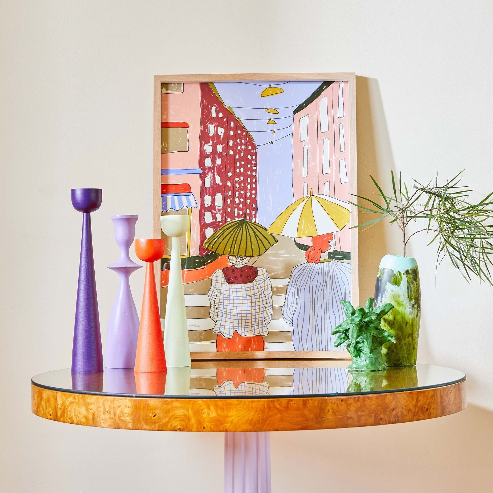 Lavender Sky Art Print-Art Print-Gussy Dup