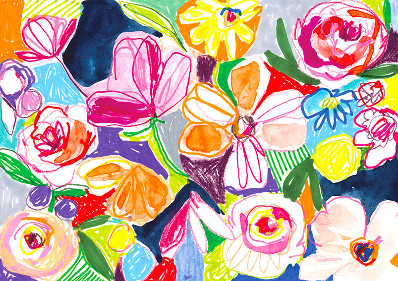 Lush Garden Art Print-Art Print-Gussy Dup