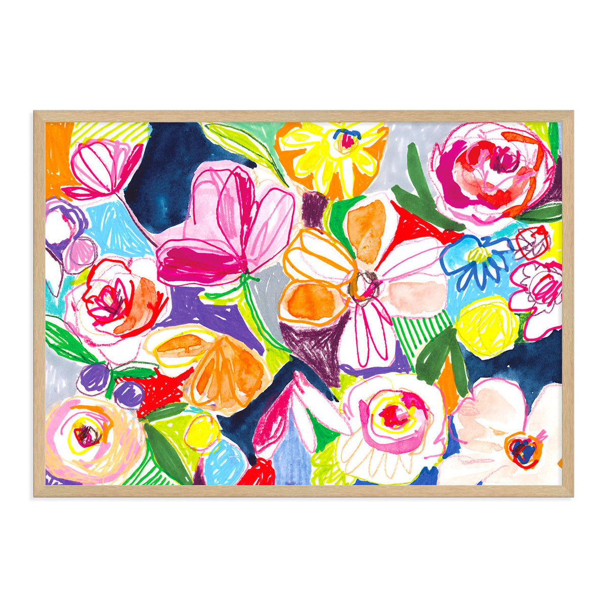 Lush Garden Art Print-Art Print-Gussy Dup