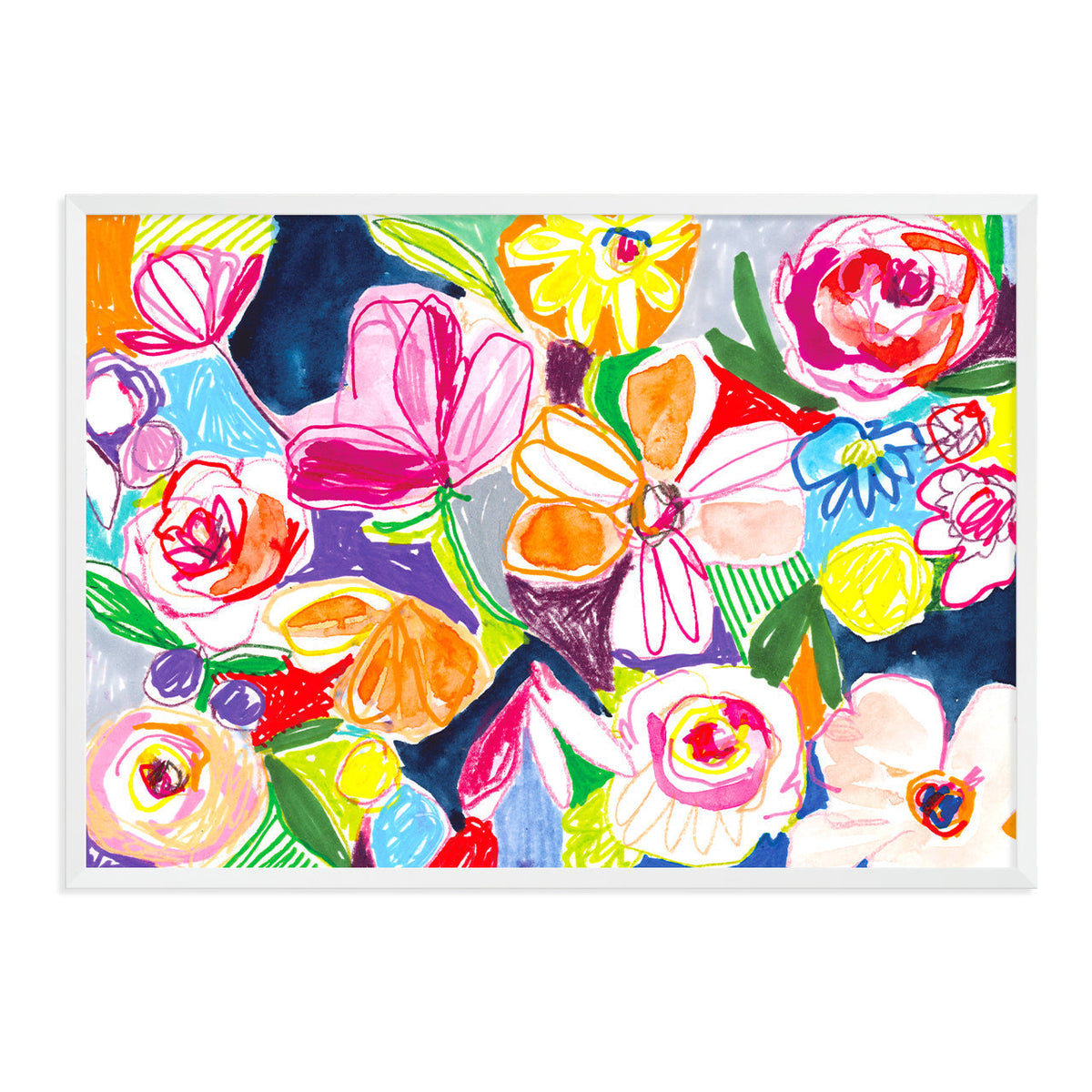 Lush Garden Art Print-Art Print-Gussy Dup
