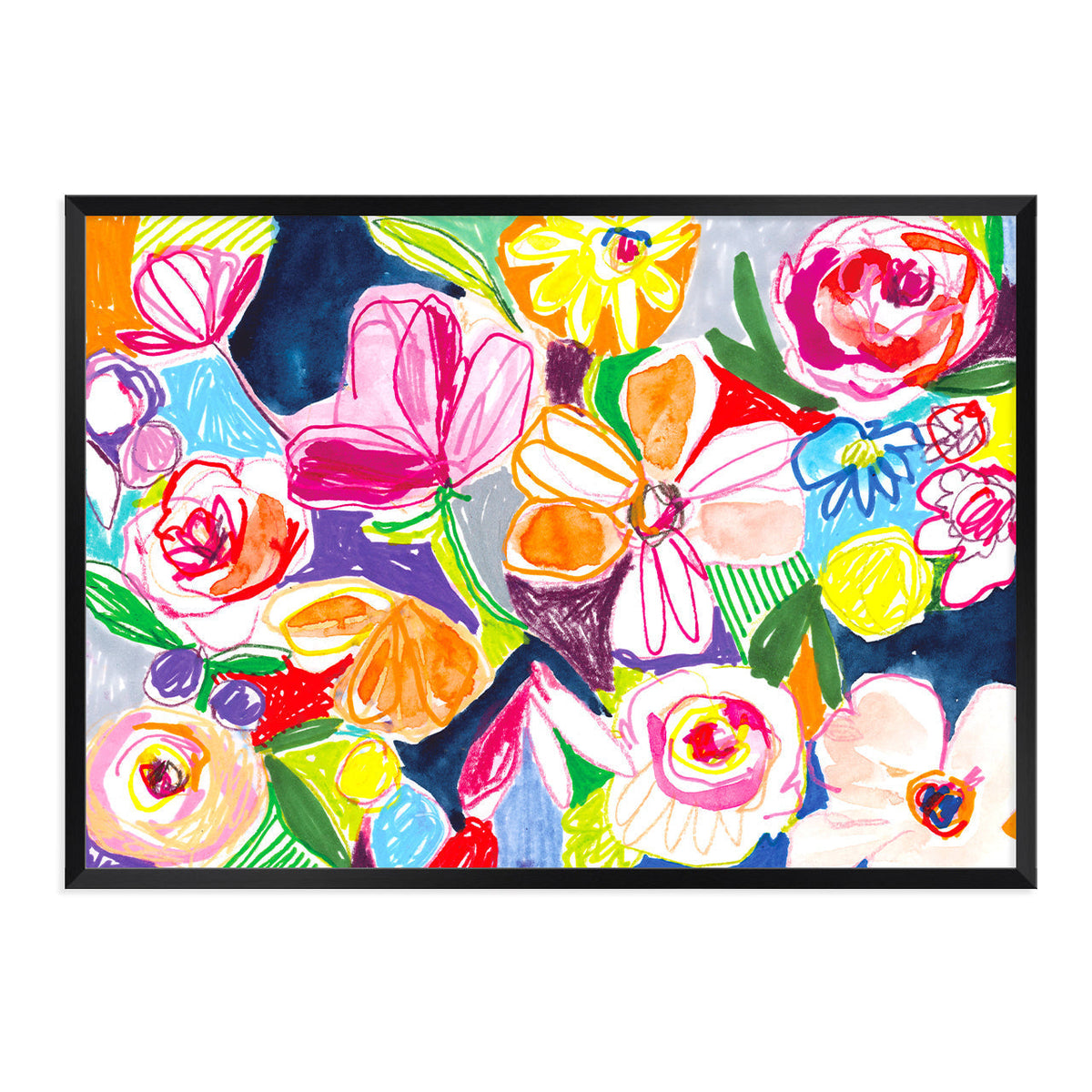 Lush Garden Art Print-Art Print-Gussy Dup