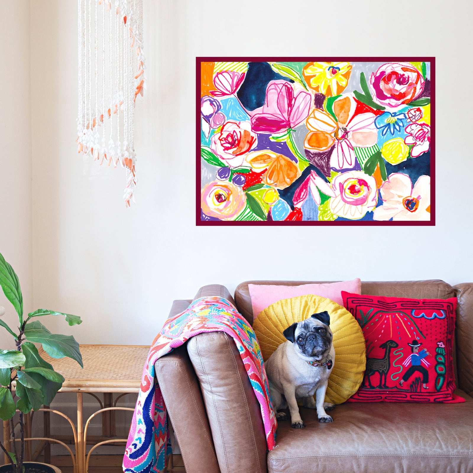 Lush Garden Art Print-Art Print-Gussy Dup