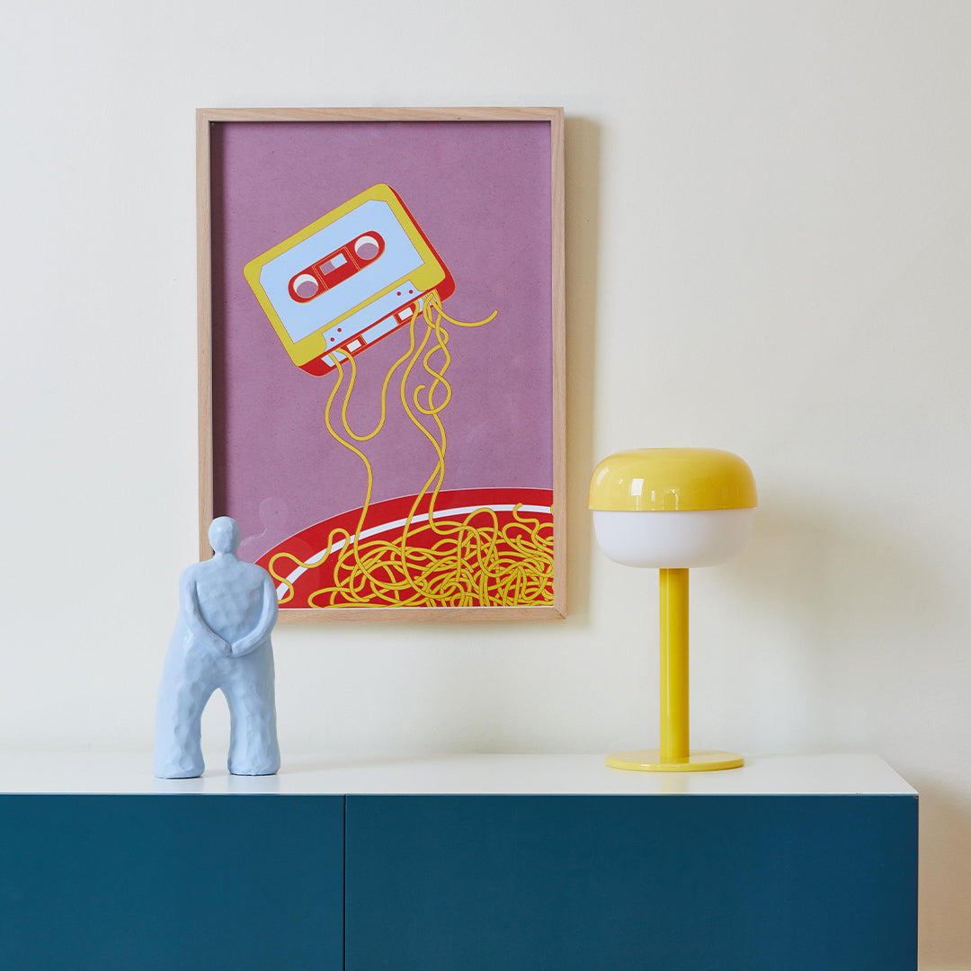 Mix Tape Art Print-Art Print-Gussy Dup