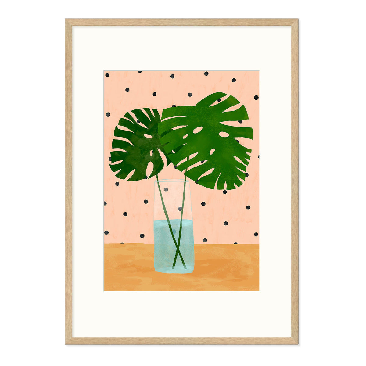 Monstera Mood Art Print-Art Print-Gussy Dup
